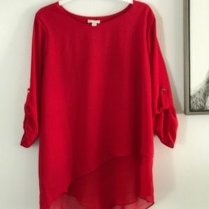 Beautiful red blouse ❤️❤️